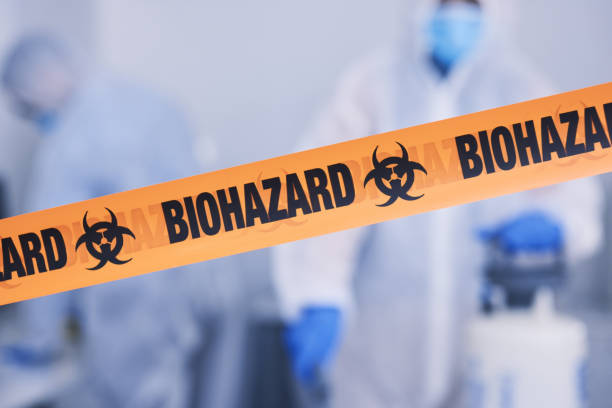 Professional Crime Scene Cleanup technician working in Zarephath, NJ